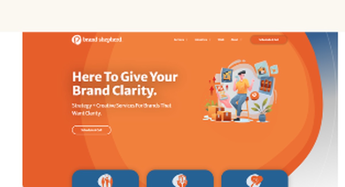 Brand Shepherd website homepage